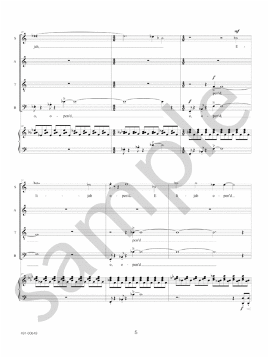 Zohar Zohar Choir scores gallery preview page 6