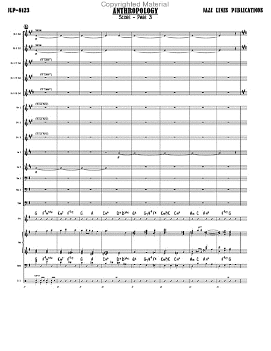 Anthropology Big Band scores gallery preview page 8