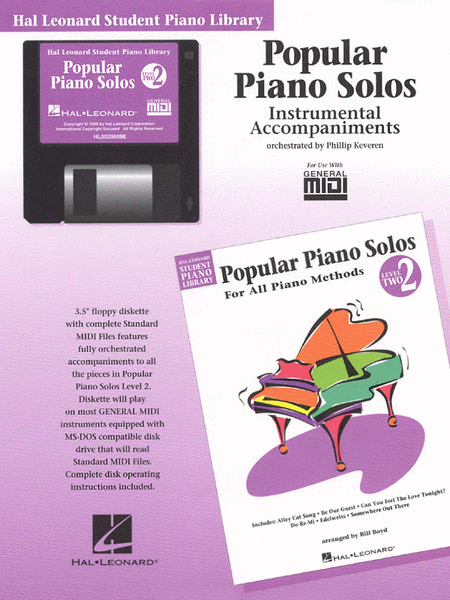 Popular Piano Solos - Level 2 - GM Disk