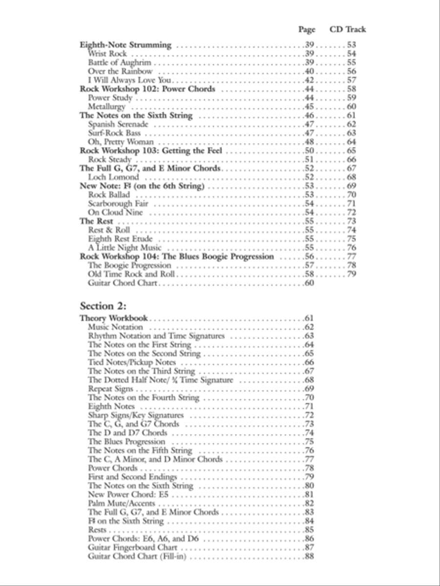 Belwin's 21st Century Guitar Method 1 Complete Guitar scores gallery preview page 3