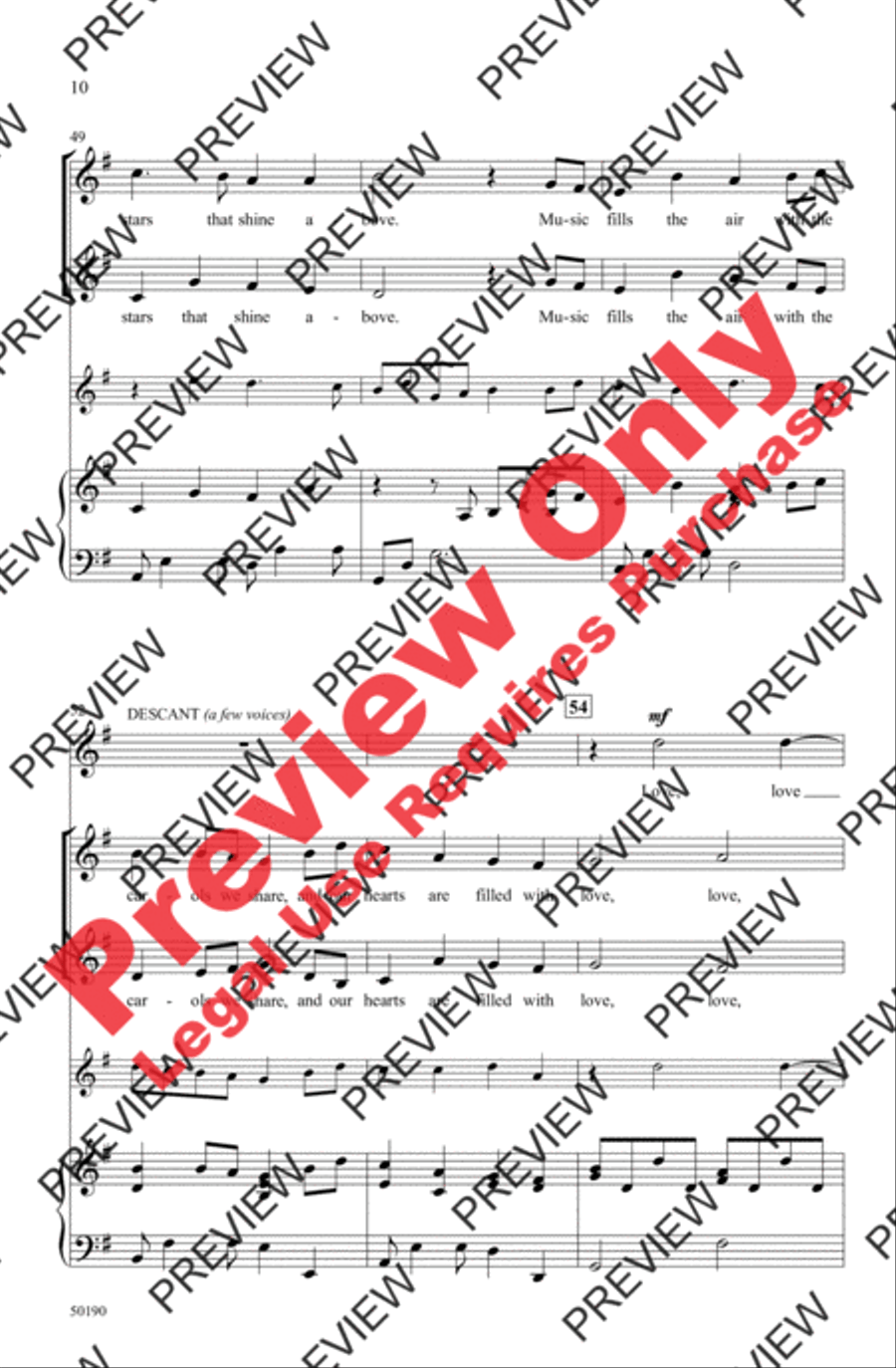 Christmastime Again 2-Part scores gallery preview page 10