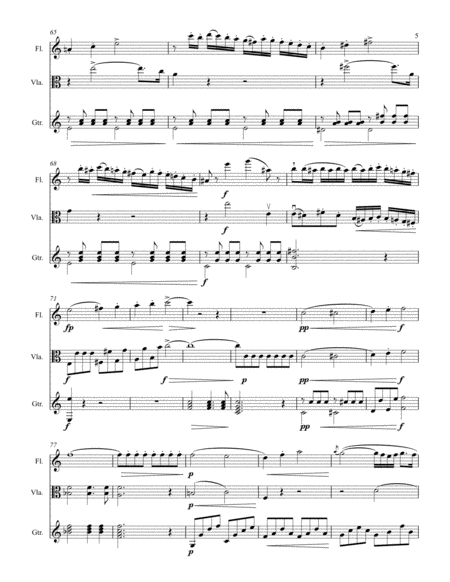 Kummer Serenade for Flute, Viola & Guitar image number null