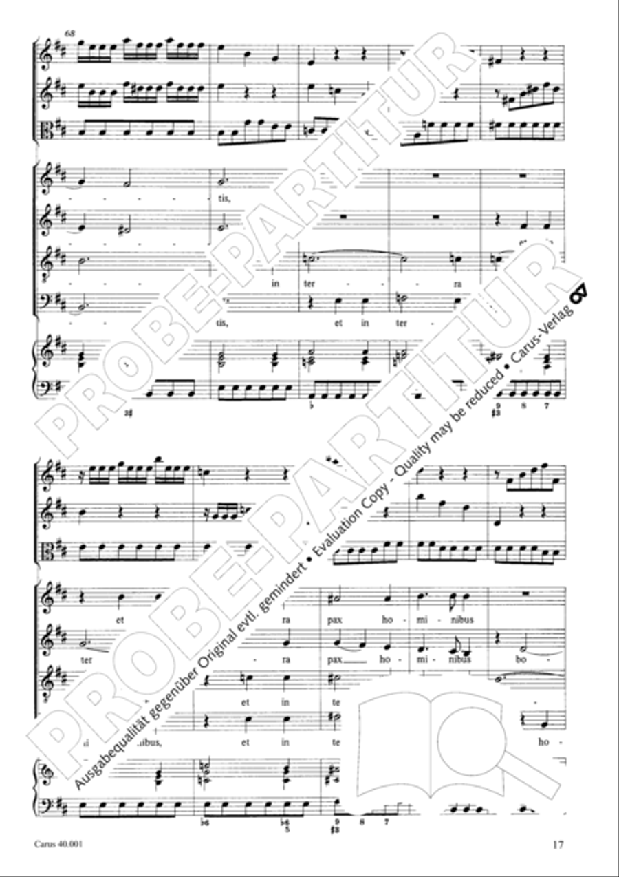 Gloria in D SSA scores gallery preview page 24