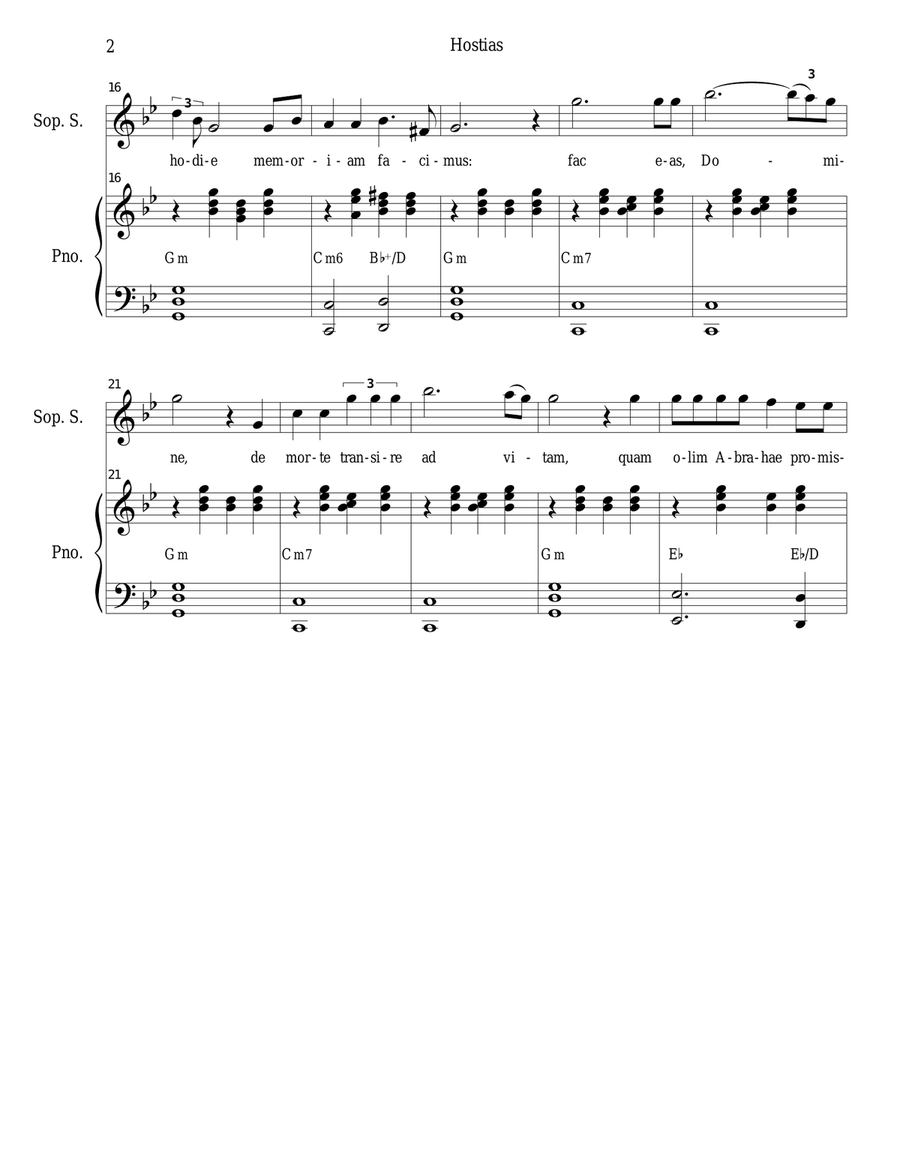 Hostias (from 