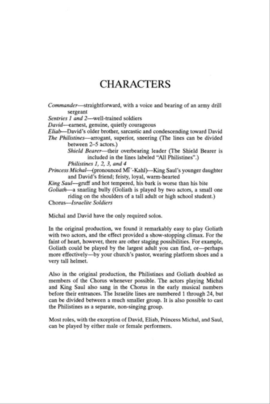 The Rock Slinger and His Greatest Hit Unison Choir scores gallery preview page 7