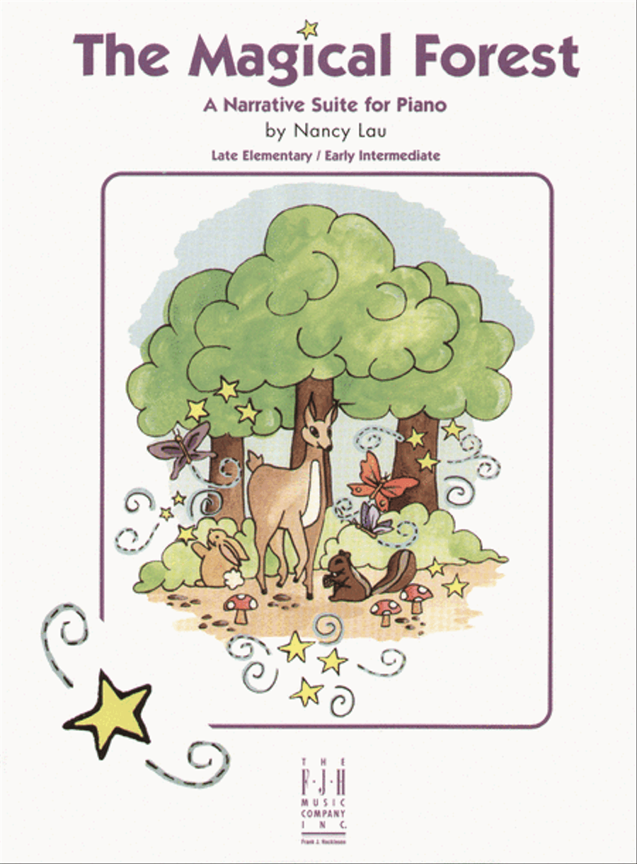 The Magical Forest, A Narrative Suite for Piano (NFMC) Easy Piano scores gallery preview page 2