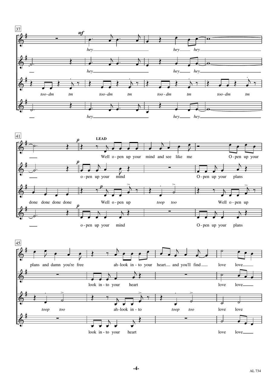 I'm Yours I'm Yours Choir scores gallery preview page 4