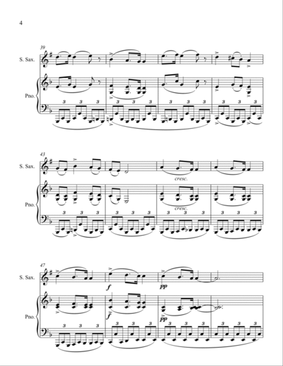 Moments Musicaux I Woodwind Duet scores gallery preview page 4