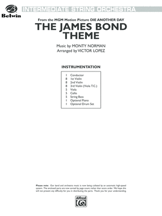 The James Bond Theme (from Die Another Day): Score