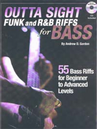 Book cover for Outta Sight Funk and R&B Riffs for Bass