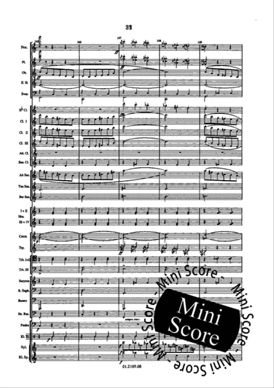 Kreisleriana Concert Band scores gallery preview page 38