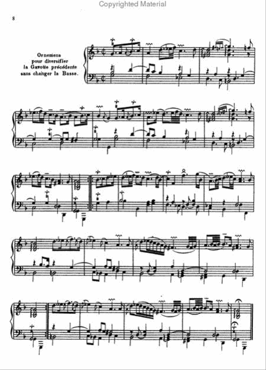 Complete Keyboard Works - Series One: Ordres I-XIII Piano scores gallery preview page 2