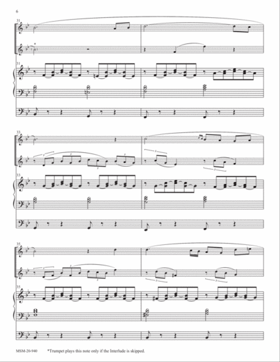 Ave Maria Horn scores gallery preview page 6
