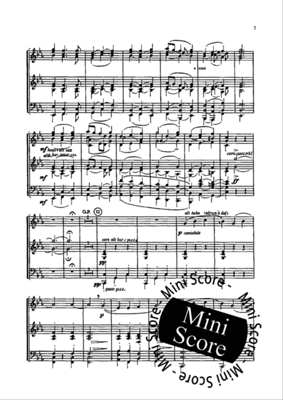 Ballade en Alla Marcia Concert Band scores gallery preview page 11