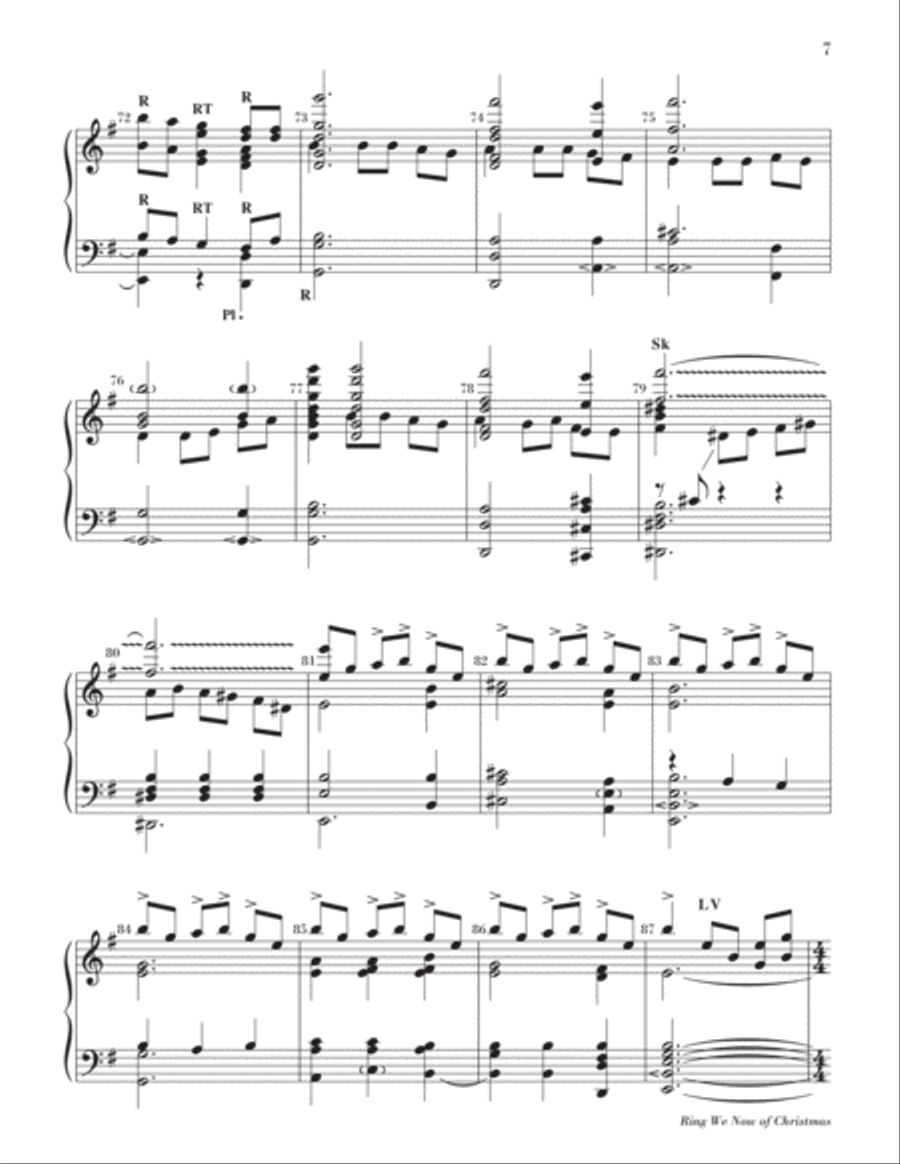 Ring We Now of Christmas Ring We Now of Christmas 5-Octaves scores gallery preview page 8