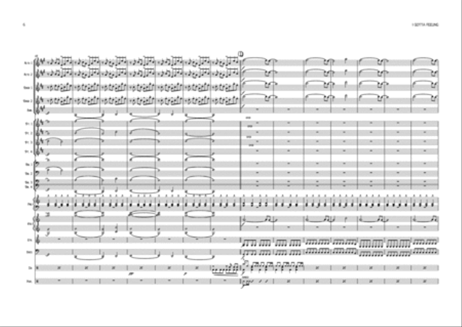 I Gotta Feeling Saxophone scores gallery preview page 6