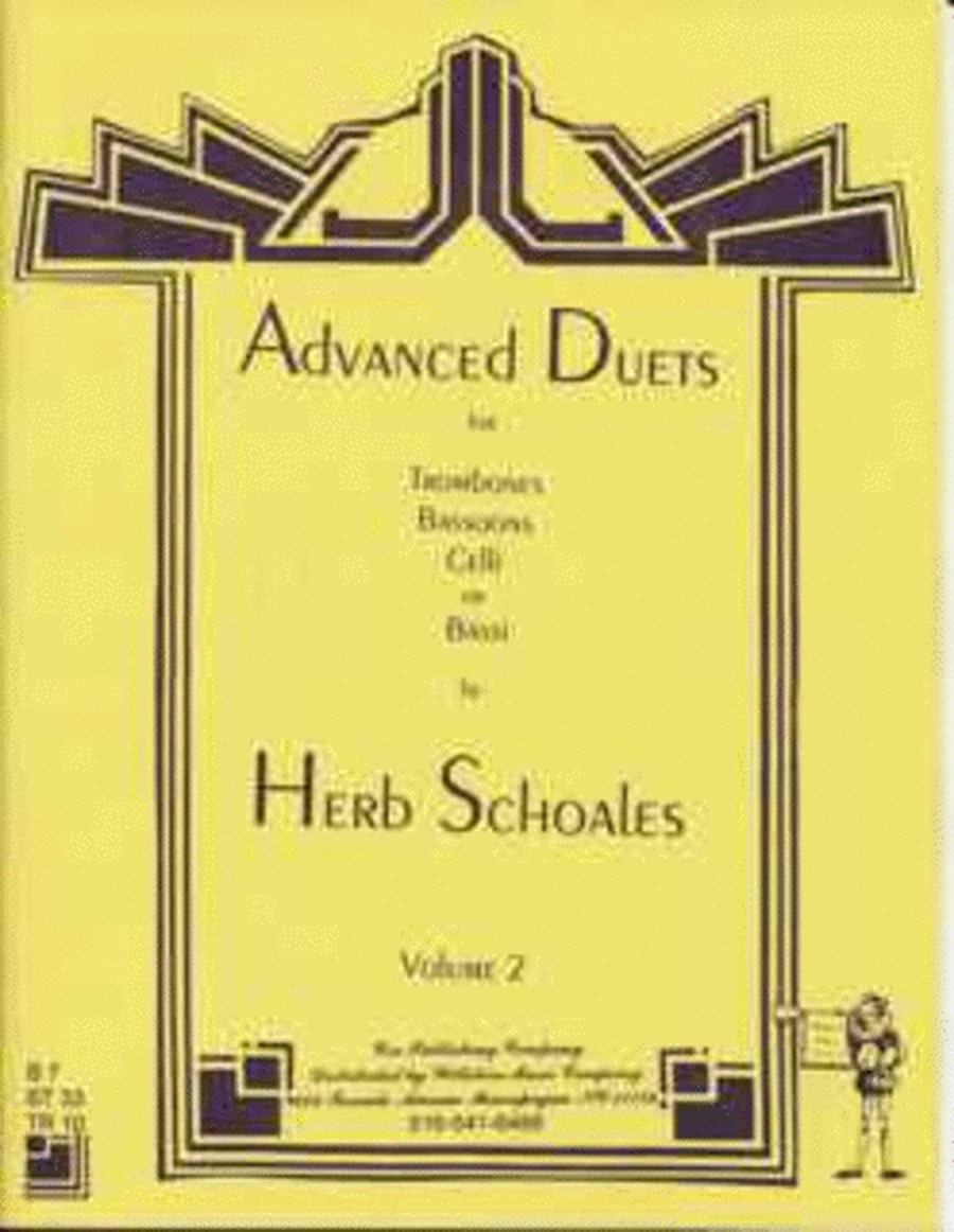 Advanced Duets for Lower Voices Instruments Vol. 2