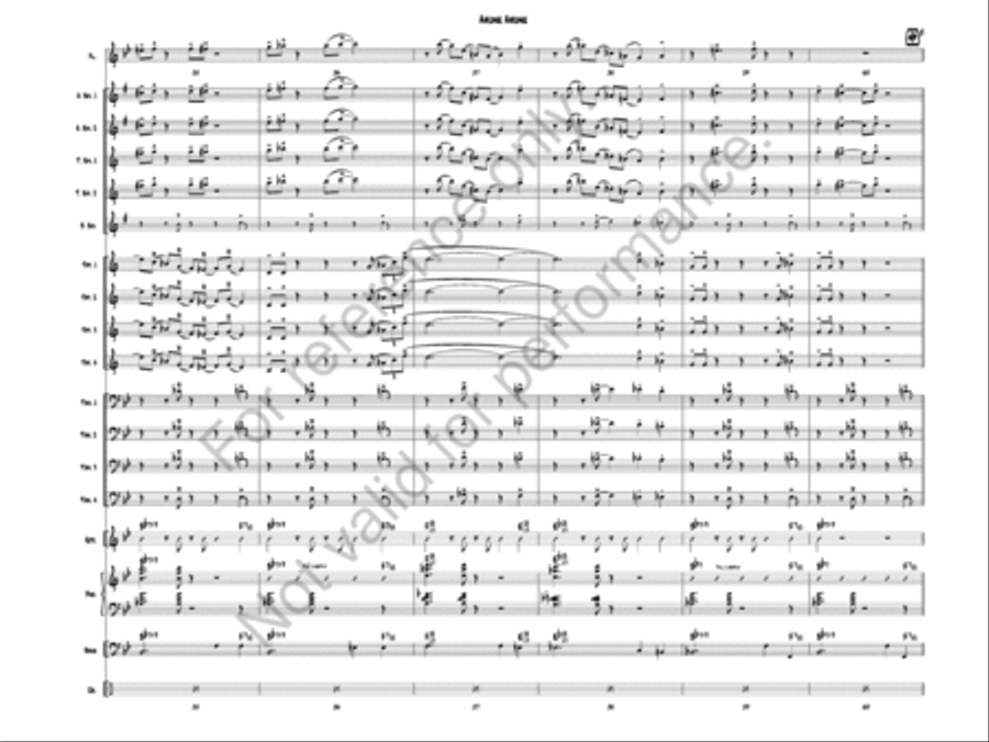 Ahunk Ahunk Jazz Ensemble scores gallery preview page 8
