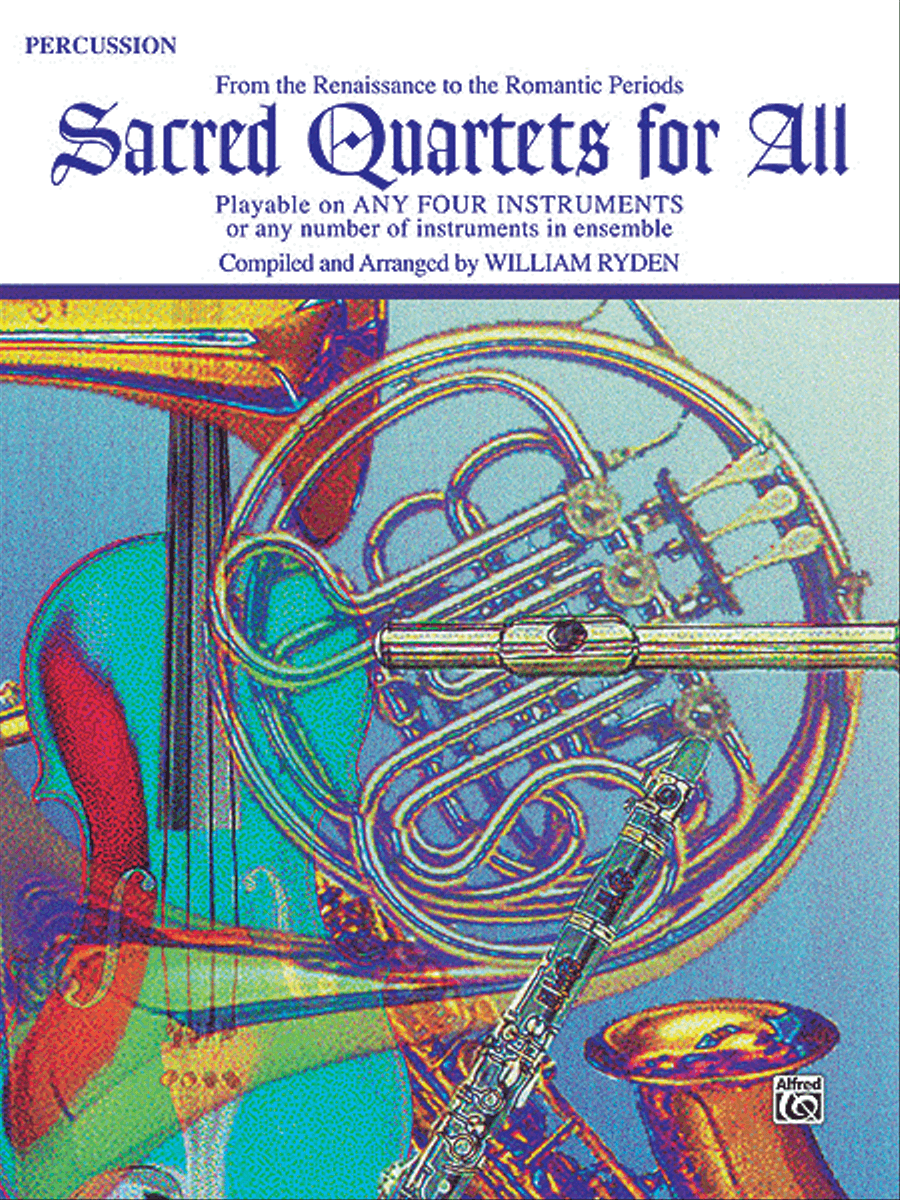 Sacred Quartets for All (From the Renaissance to the Romantic Periods) Small Ensemble scores gallery preview page 1