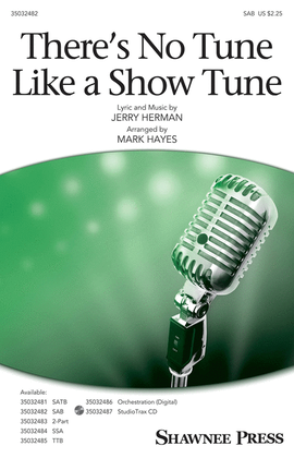 Book cover for There's No Tune Like a Show Tune