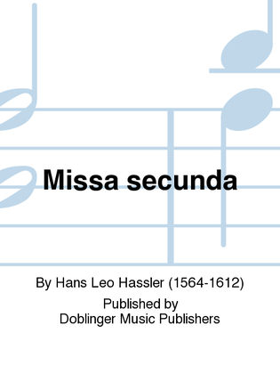 Book cover for Missa secunda