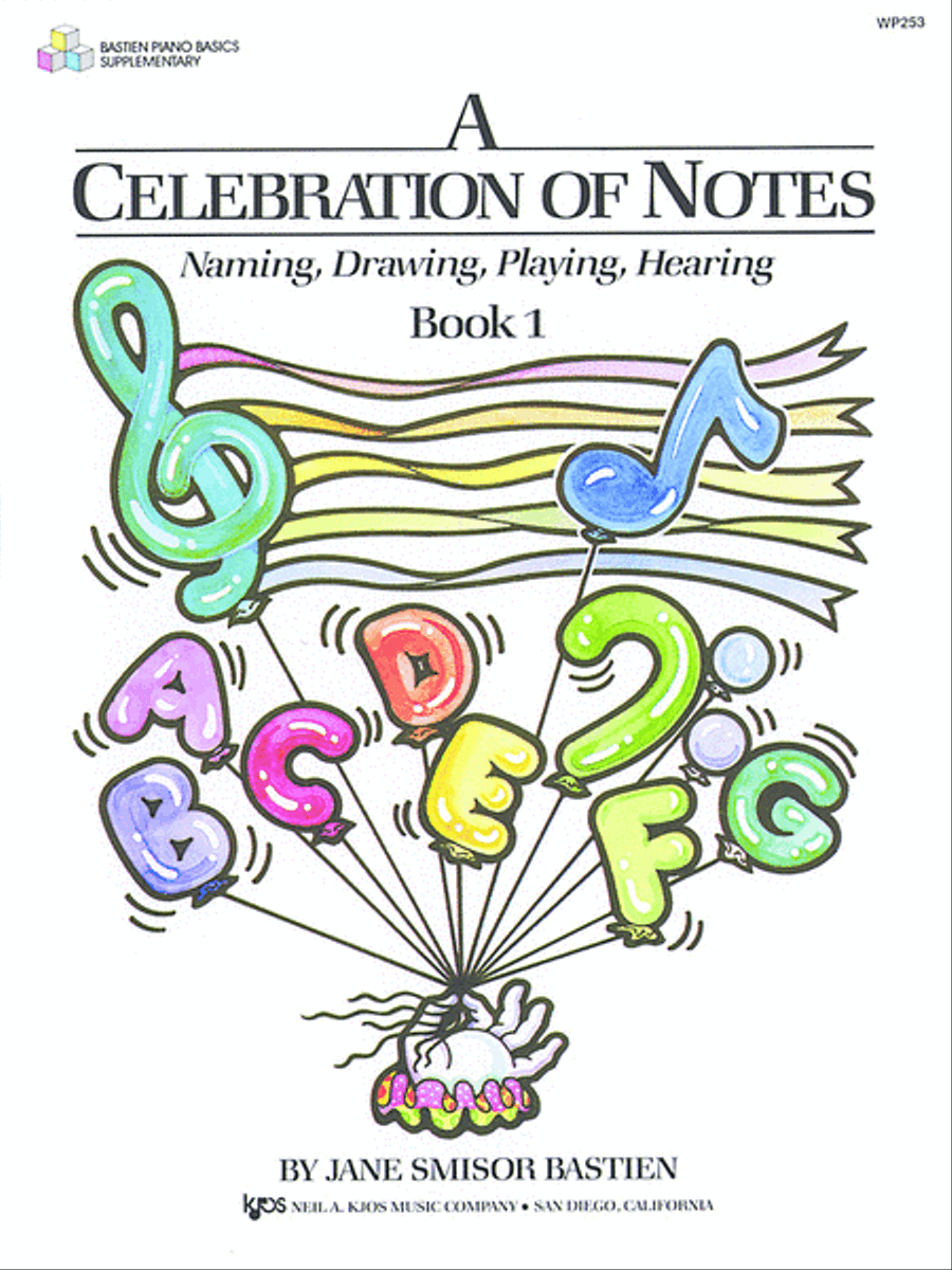 A Celebration Of Notes - Book 1 Piano Method scores gallery preview page 1