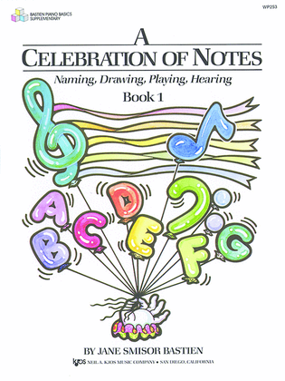 Book cover for A Celebration Of Notes - Book 1