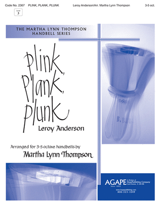 Book cover for Plink, Plank, Plunk