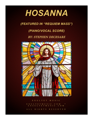 Hosanna (from "Requiem Mass" - Piano/Vocal Score)