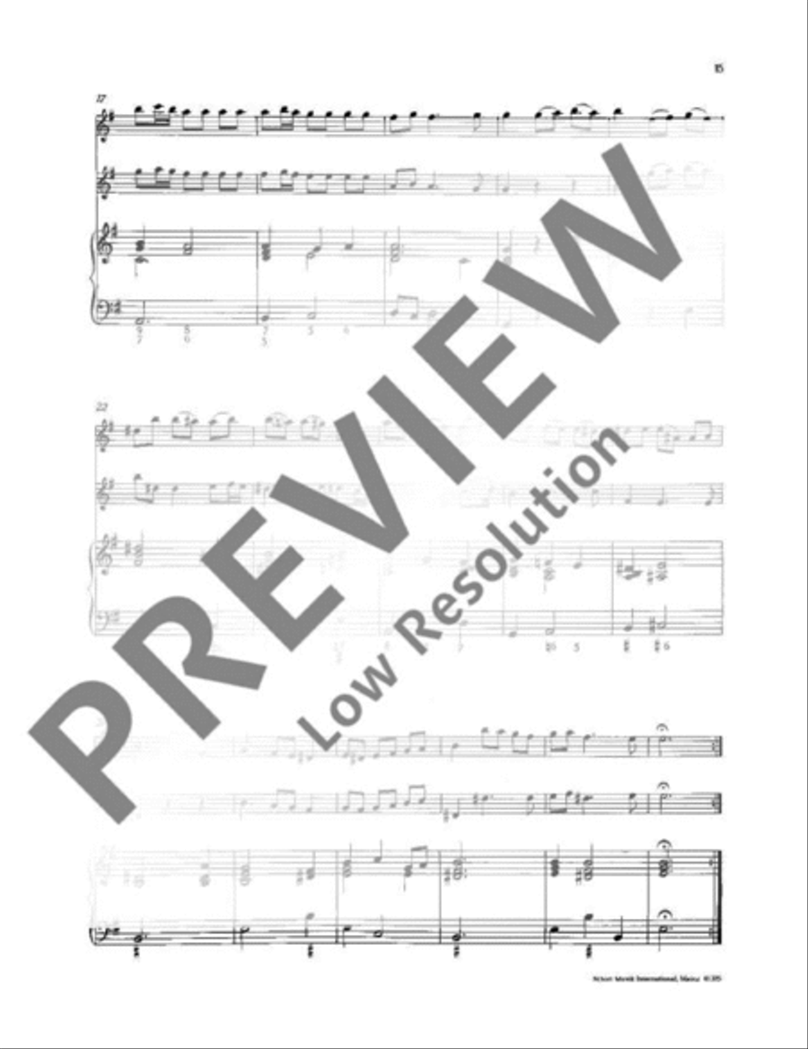 Triosonata E Minor Cello scores gallery preview page 16