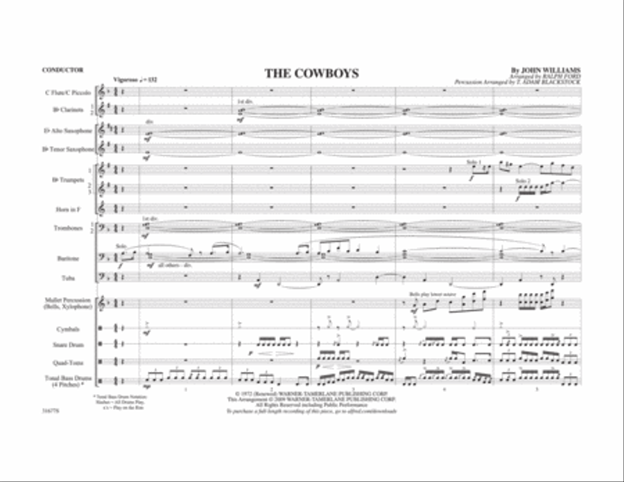 The Cowboys Marching Band scores gallery preview page 2