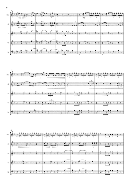 Giuseppe Verdi - Aida - Triumphal March - for recorder quintet image number null