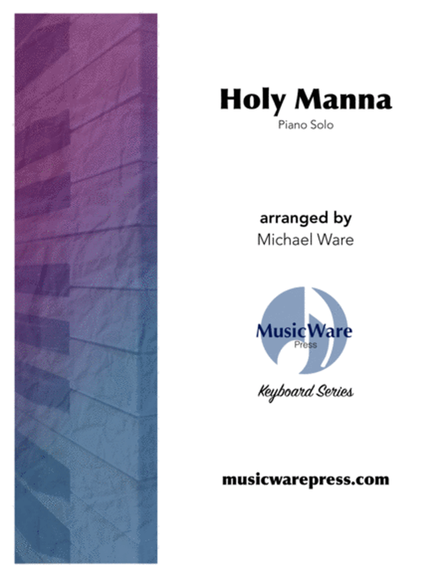 Holy Manna (Brethren, We Have Met to Worship) (solo piano) image number null