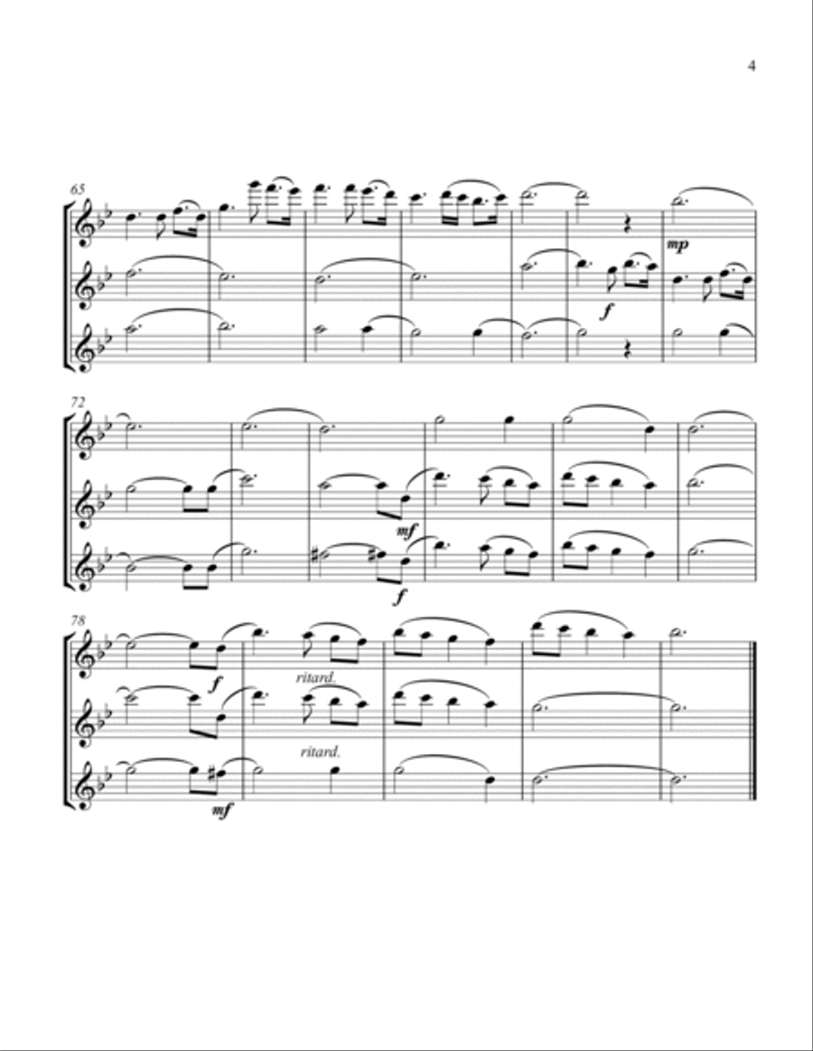Un Giorno Per Noi Un Giorno Per Noi Flute Trio scores gallery preview page 5