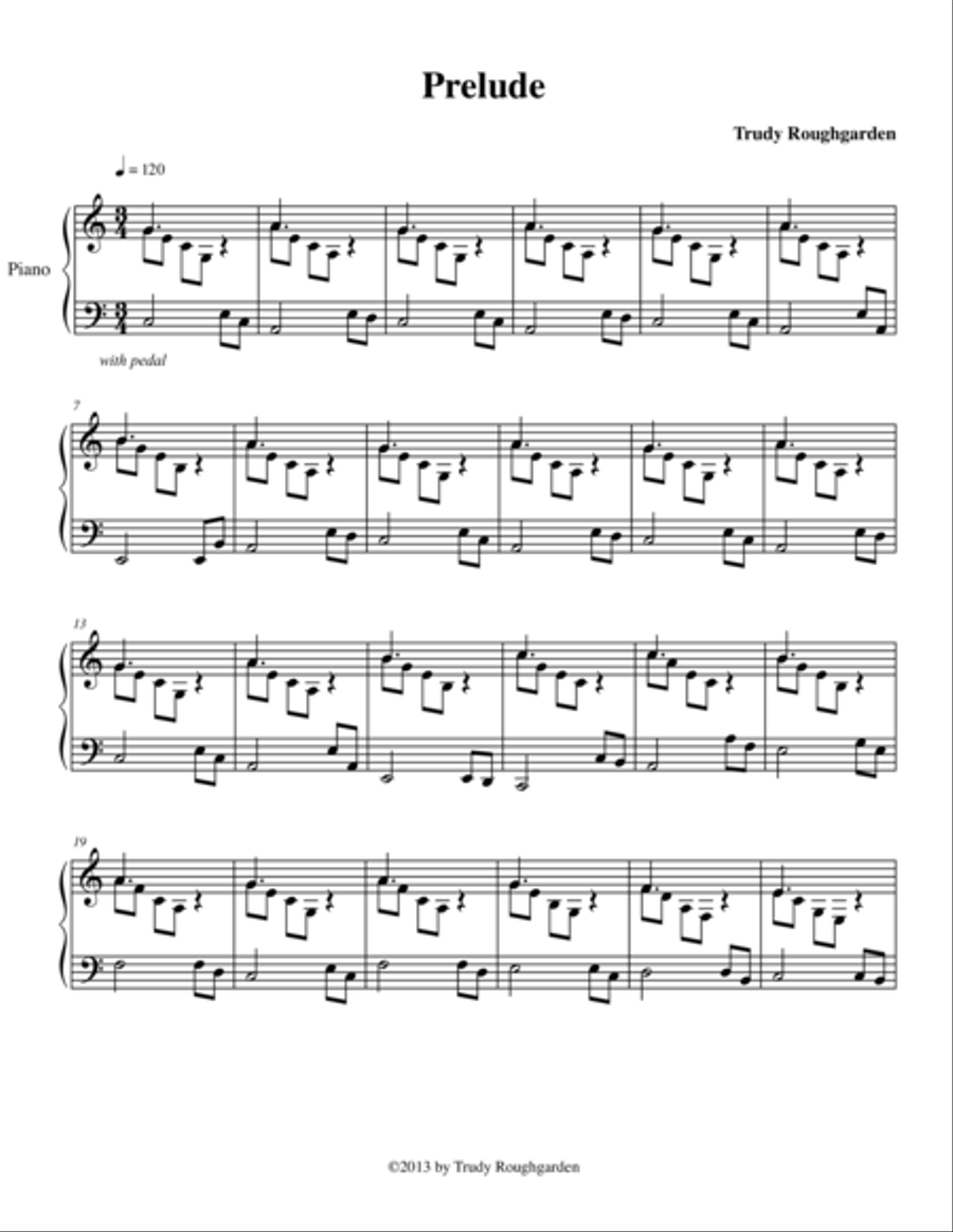 Prelude in C Small Ensemble scores gallery preview page 1