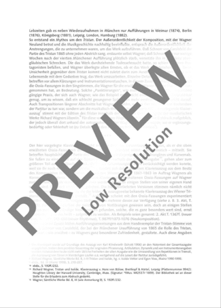 Tristan und Isolde Trumpet scores gallery preview page 5