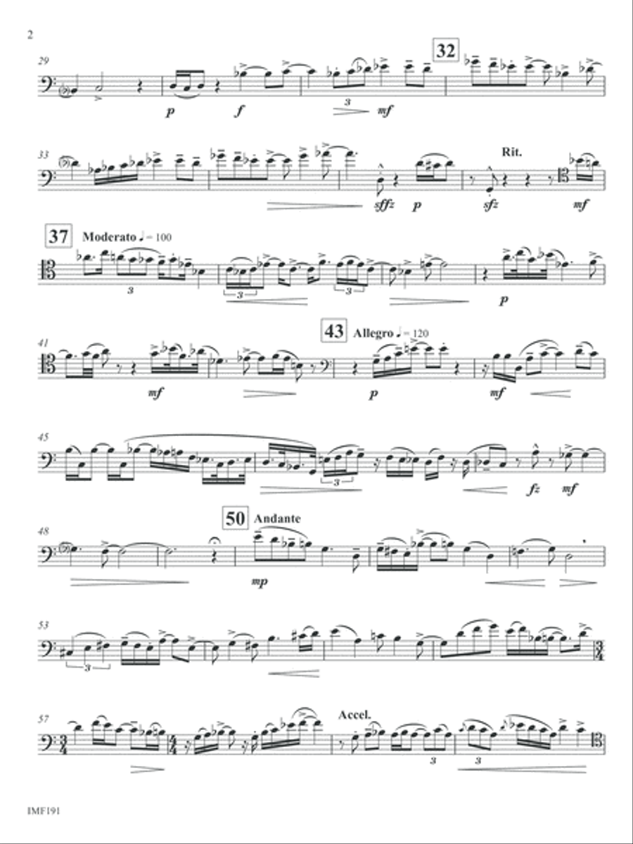 Kui Unleashed Trombone scores gallery preview page 5