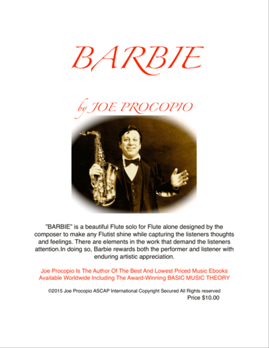 FLUTE SOLO COLLECTION by Joe Procopio Small Ensemble scores gallery preview page 2
