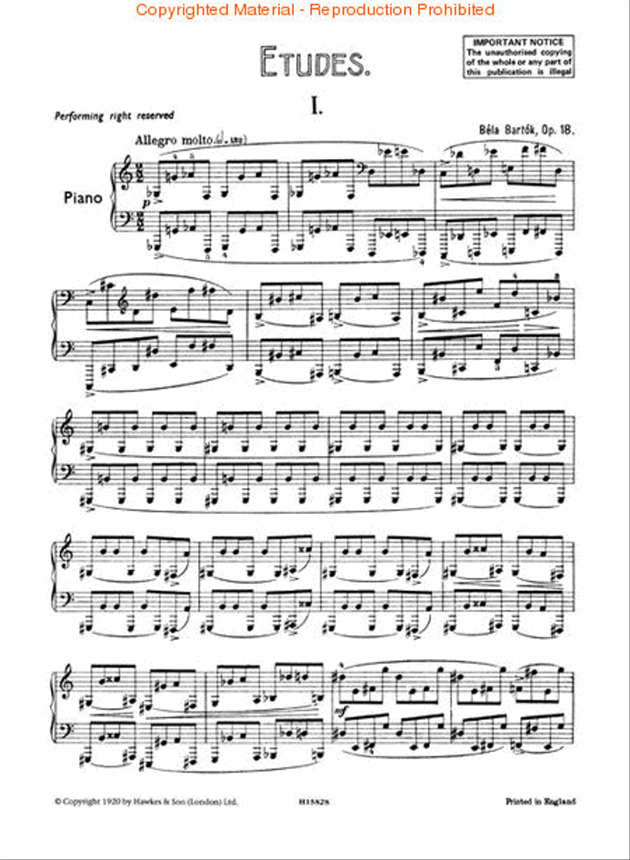 Studies, Op. 18