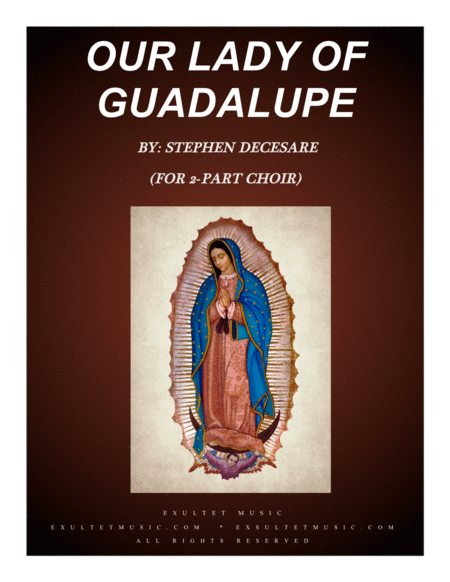 Our Lady Of Guadalupe (for 2-part choir) image number null