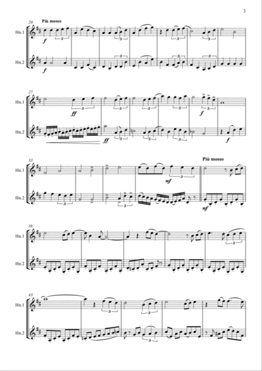 Part Of Your World Brass Duet scores gallery preview page 3