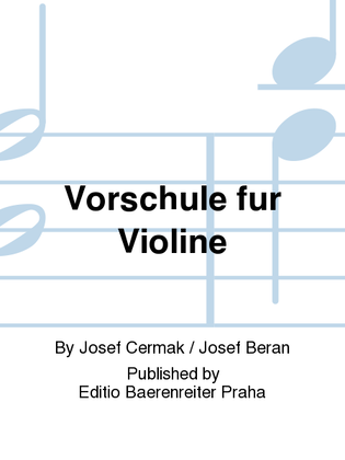 Vorschule für Violine