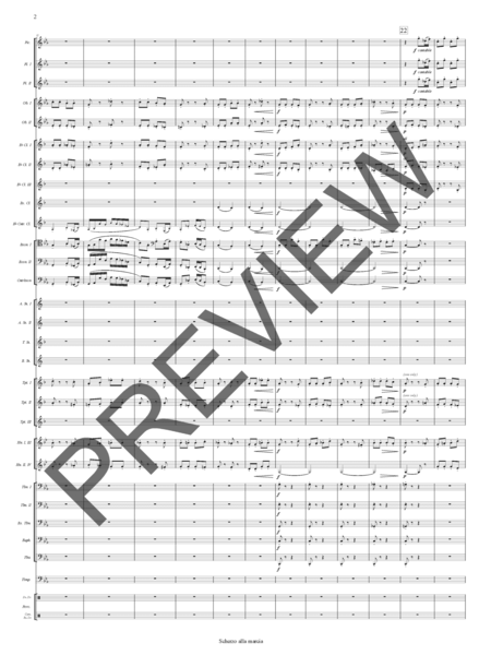 Scherzo alla Marcia from Symphony No. 8 (Symphonic Series) - Full Score Only