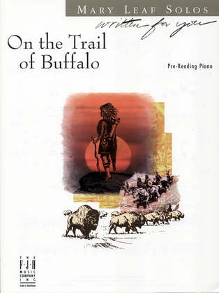 Book cover for On the Trail of Buffalo