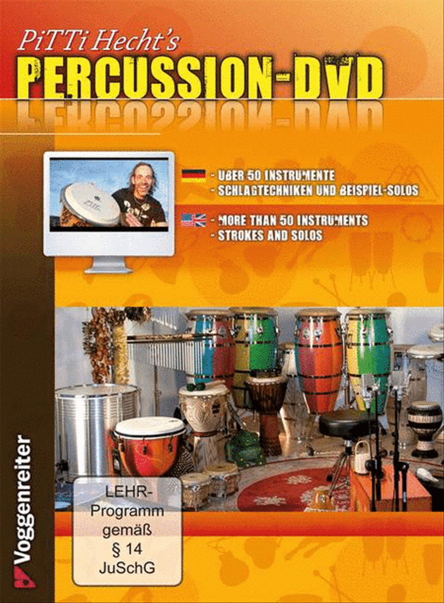 Pitti Hecht's Percussion-DVD Percussion scores gallery preview page 1