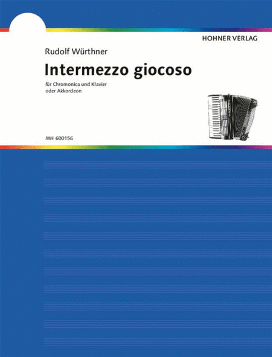 Intermezzo giocoso Piano Accompaniment scores gallery preview page 1