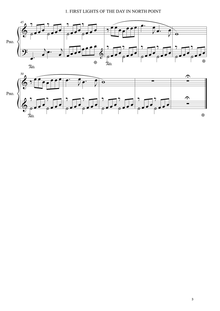 HONG KONG PIANO SUITE Piano Solo scores gallery preview page 3