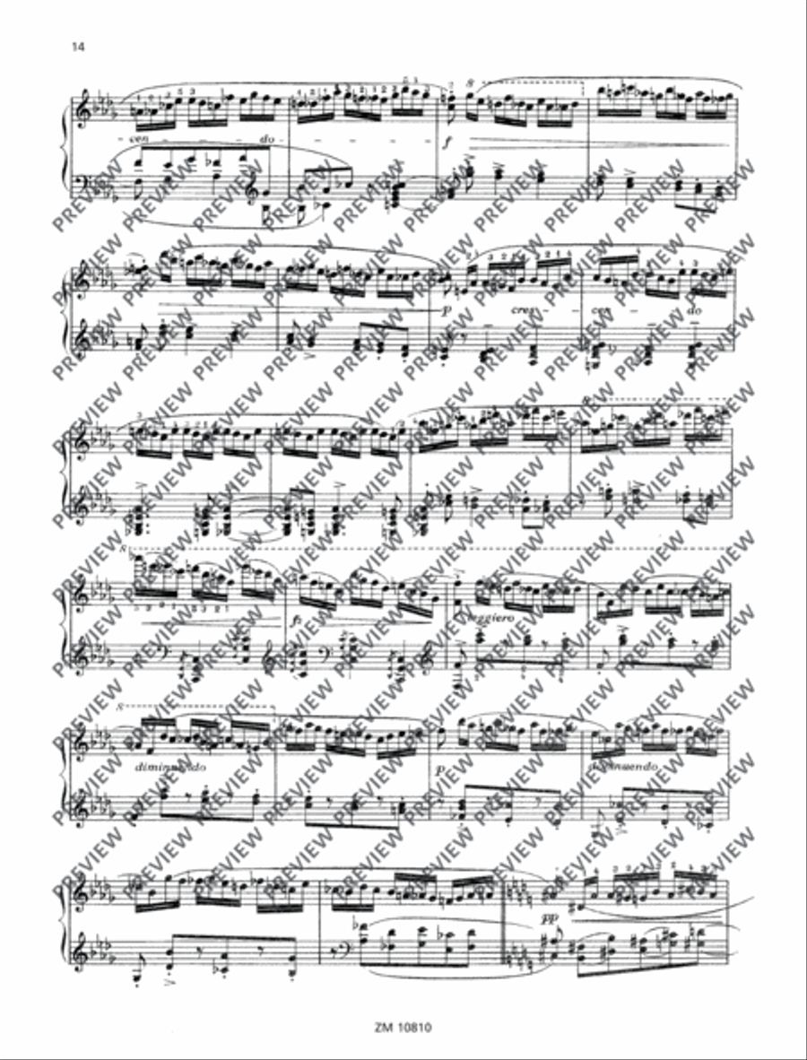 Sonata romantica Piano Solo scores gallery preview page 15