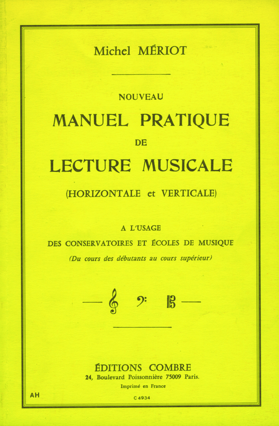 Nouveau manuel pratique de lecture musicale