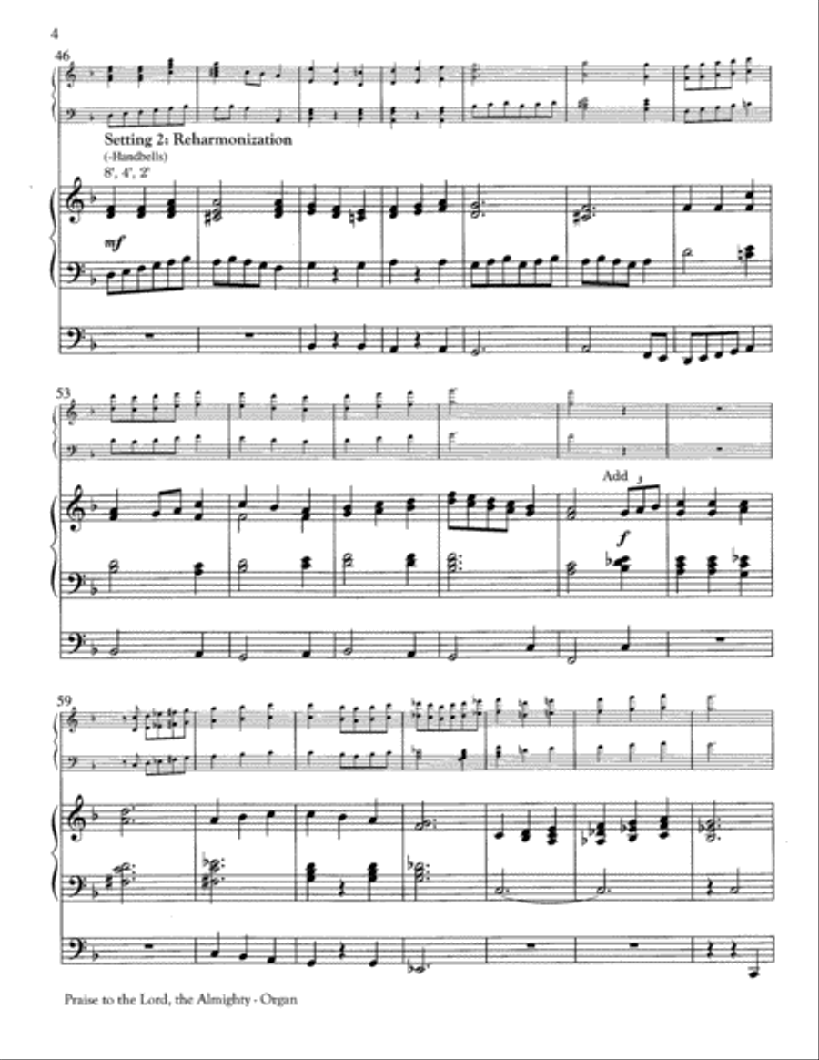 Hymn Dazzlers: Set 1 Organ scores gallery preview page 4
